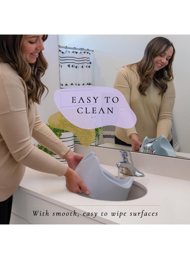 Toddler Essentials Pourty Easy-to-Pour Potty (Penguin Grey) - Image 5